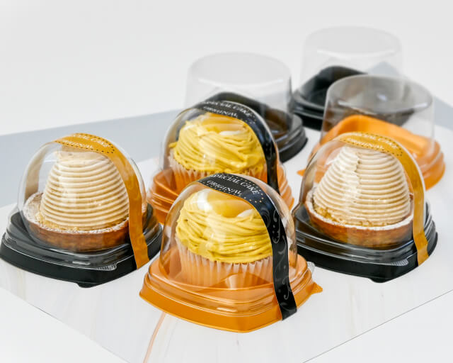 ケーキのパッケージ例